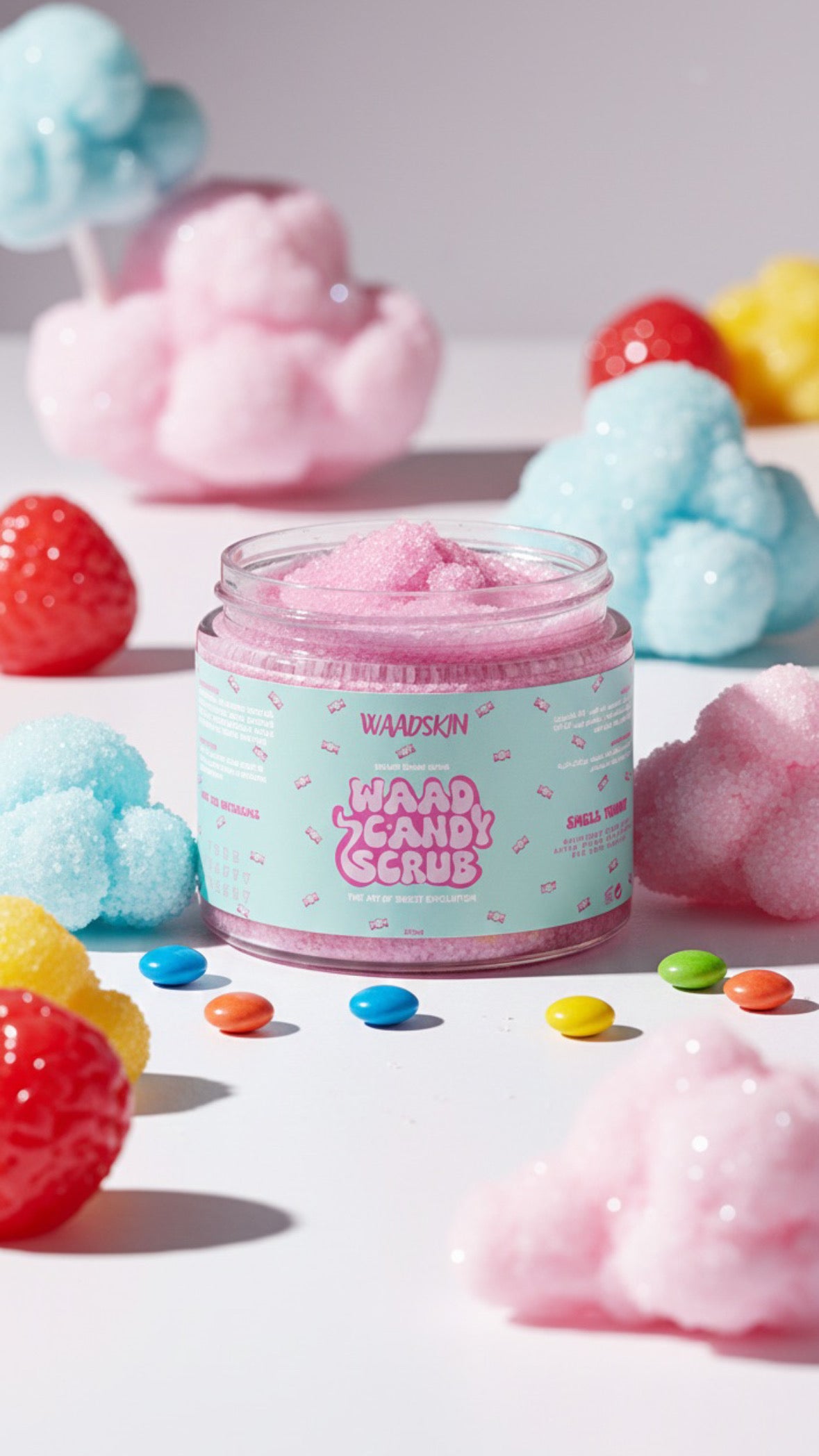 WAAD CANDY SCRUB 🎀💗🩷🩵